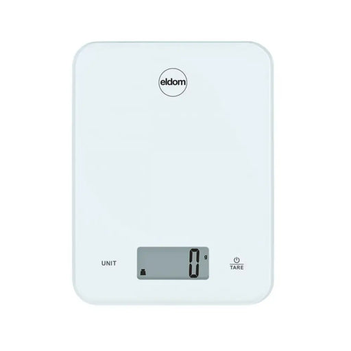 Електрическа кухненска везна ARI стъклена плоча бяла до 10