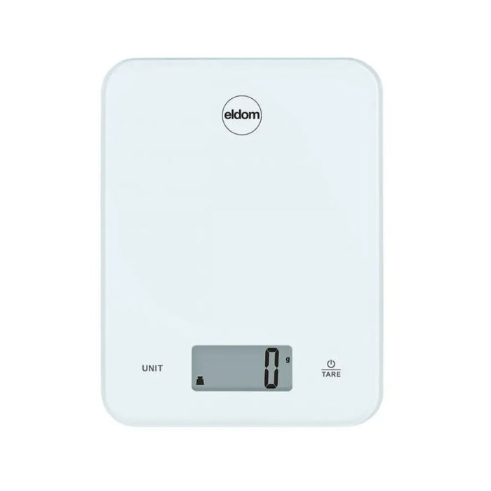 Електрическа кухненска везна ARI стъклена плоча бяла до 10