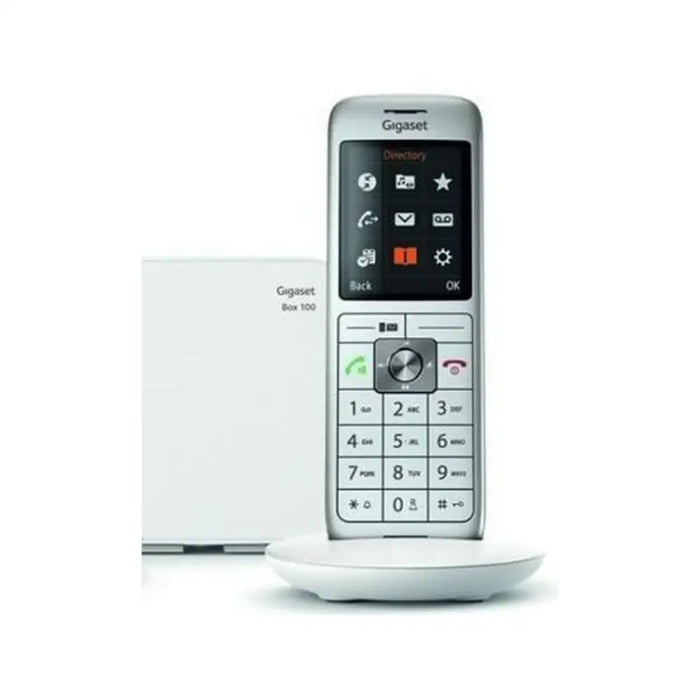 Безжичен телефон Gigaset CL660 Бял Сив