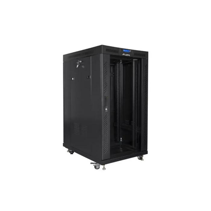 Lanberg стелаж шкаф 19’’ свободно стоящ 22U/800x1000