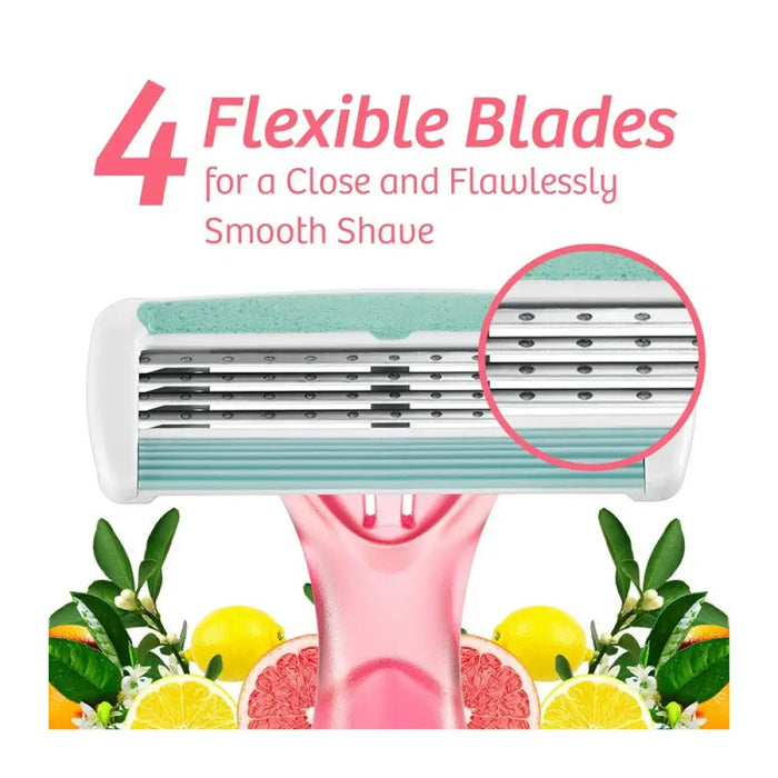 ДАМСКА САМОБРЪСНАЧКА BIC SOLEIL ESCAPE 4 Цитрус БЛИСТЪР ОТ