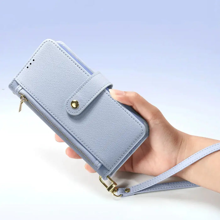 Кожен калъф Dux Ducis Lawa за iPhone 16e със свалящ