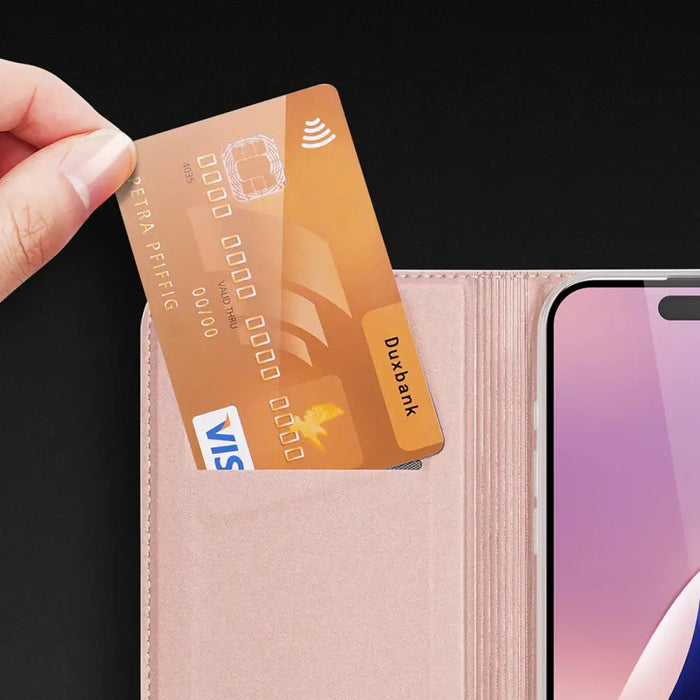 Калъф Dux Ducis Skin Pro iPhone 16 Pro Max с флип и слот