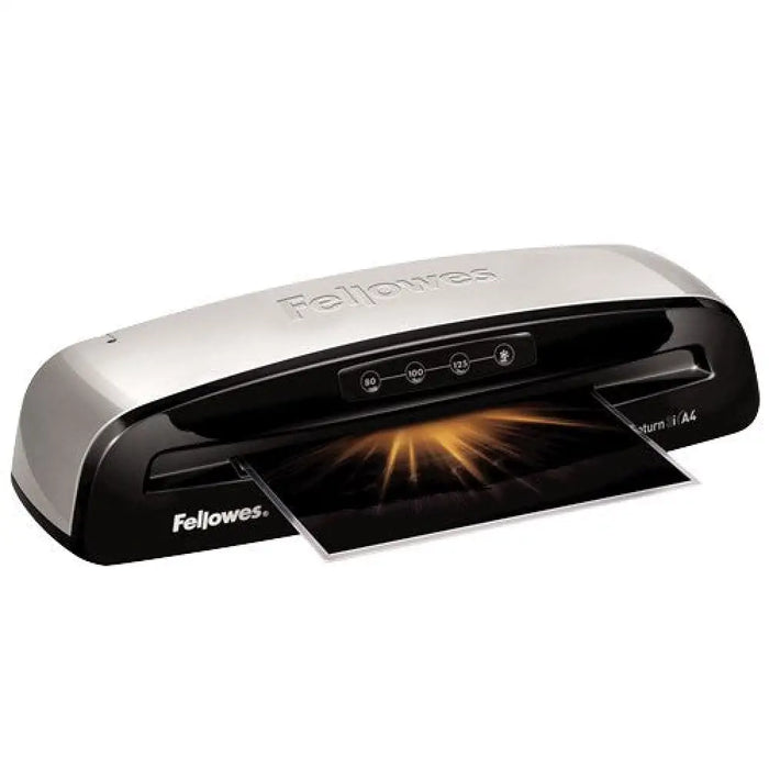 Ламинатор Fellowes Saturn 3i A4 300 mm/min черен сребрист