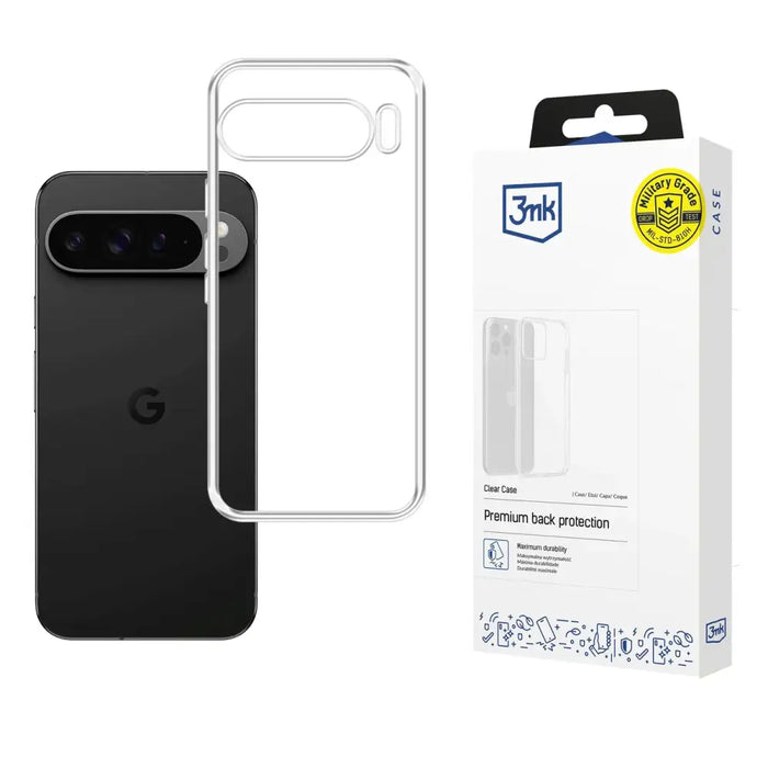 3mk Clear Case за Google Pixel 10 Pro XL Прозрачен
