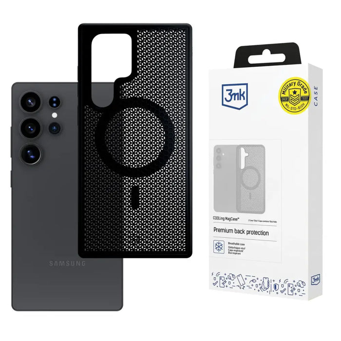3mk COOLing MagCase за Samsung Galaxy S25 Ultra - черен
