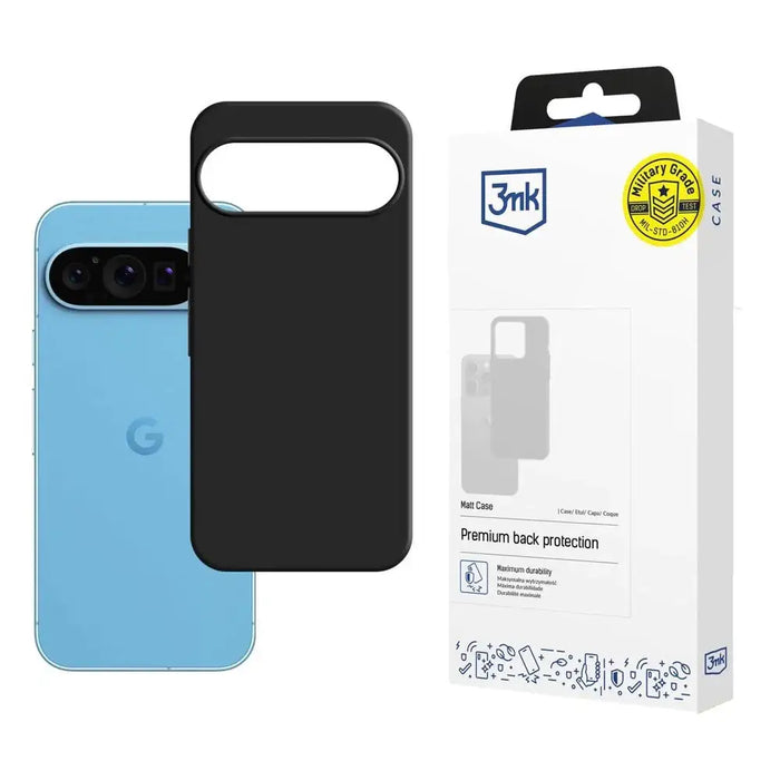 3mk Matt Case за Google Pixel 9 Pro - черен