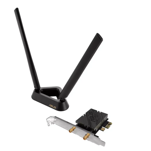 Безжичен адаптер ASUS PCE-BE92BT WiFi 7 PCI-e две външни