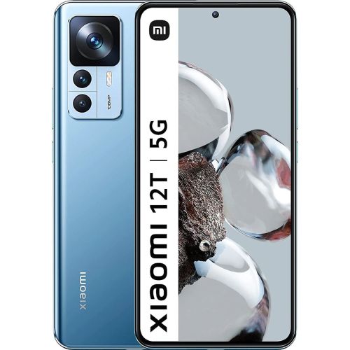 Смартфон Xiaomi 12T, 5G, Dual SIM, 8GB RAM, 256GB, син