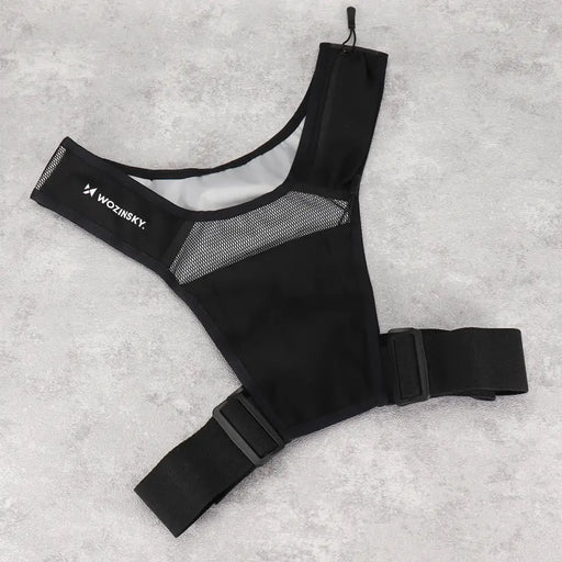 Светлоотразителна жилетка за бягане Wozinsky WKDB1 - черна