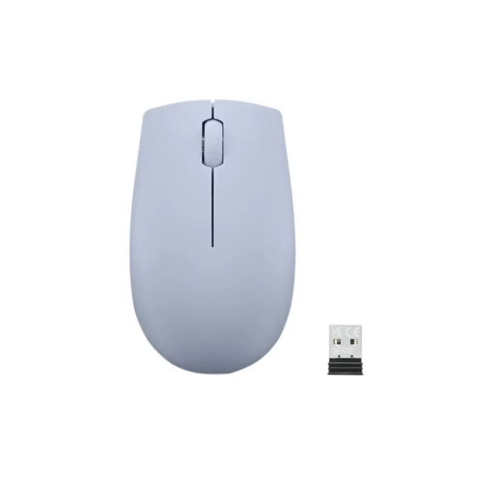 Безжична компактна мишка LENOVO 300 Frost Blue с батерия