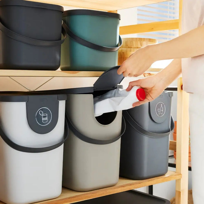 КОШ ЗА ОТПАДЪЦИ РАЗДЕЛНО СЪБИРАНЕ 25L GREEN ROTHO ALBULA