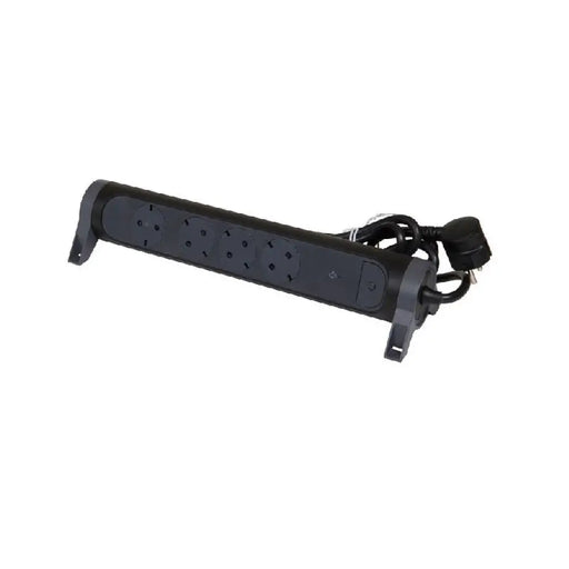 РАЗКЛОНИТЕЛ 3х ШУКО КАБЕЛ 1,5м С ЗАЩИТА LEGRAND - ЧЕРЕН/СИВ