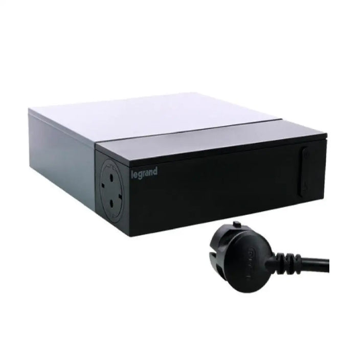 РАЗКЛОНИТЕЛ ЗА TV ЗОНА 4х2Р + Е и 4х2Р LEGRAND - ЧЕРЕН