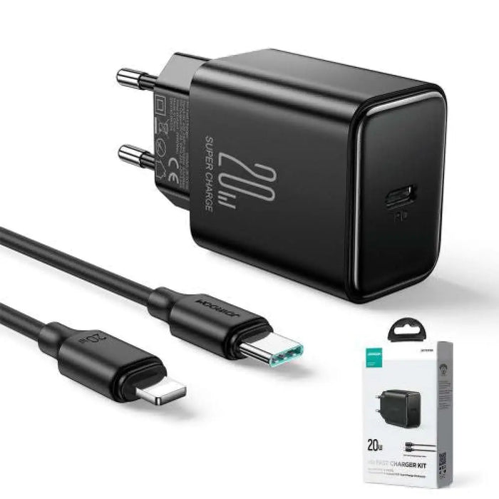 Зарядно с кабел Joyroom (JR-TCF06) USB-C PD 20W USB-C