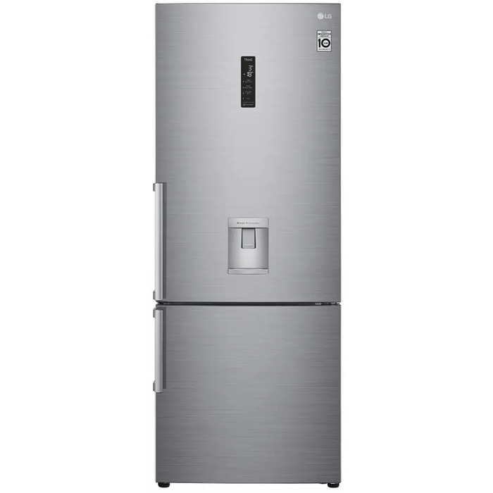 Хладилник с фризер LG GBF567PZCMB + Уред за готвене Tefal
