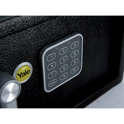 Свободно стоящ сейф Yale YLV/200/DB2 24 л стоманен черен