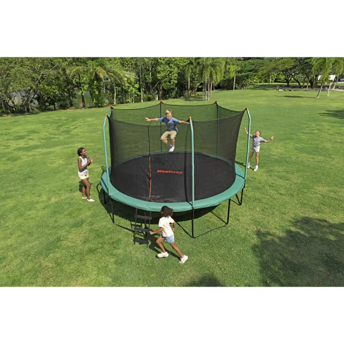 БАТУТ ТРАМПЛИН Ф427X286CM СЪС СТЪЛБА BESTWAY 59105