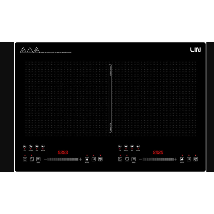 Индукционен котлон LIN LI2H-179 кабел с щепсел 1,2 м 3200 W