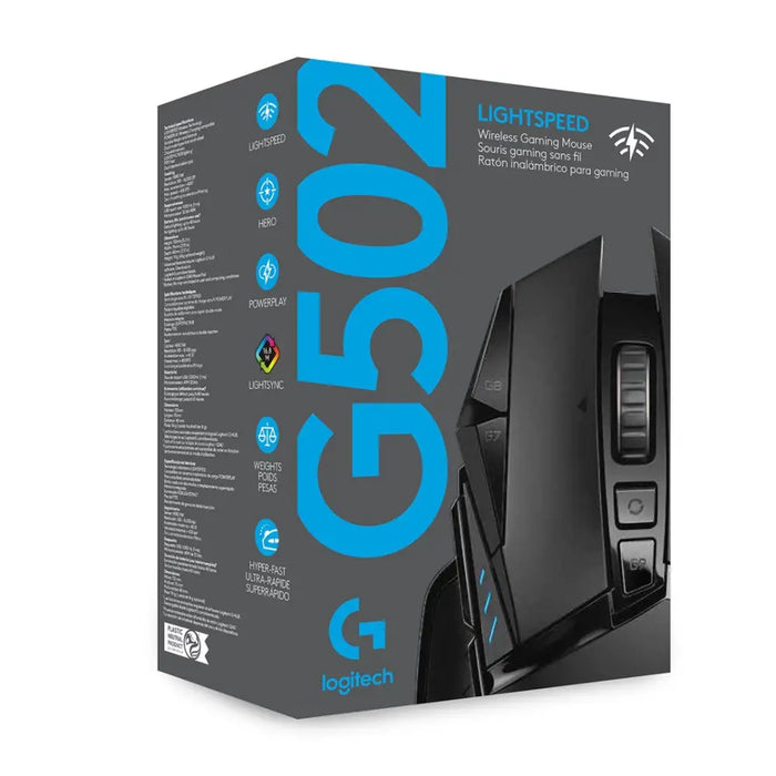 Безжична игрална мишка Logitech G G502 LIGHTSPEED