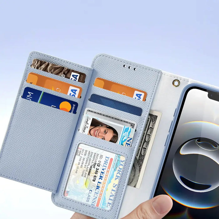 Кожен калъф Dux Ducis Lawa за iPhone 16e със свалящ