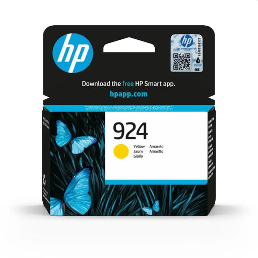Жълта оригинална касета с мастило HP 924