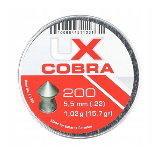5.5 mm UMAREX COBRA шпицер молет. 200 бр.