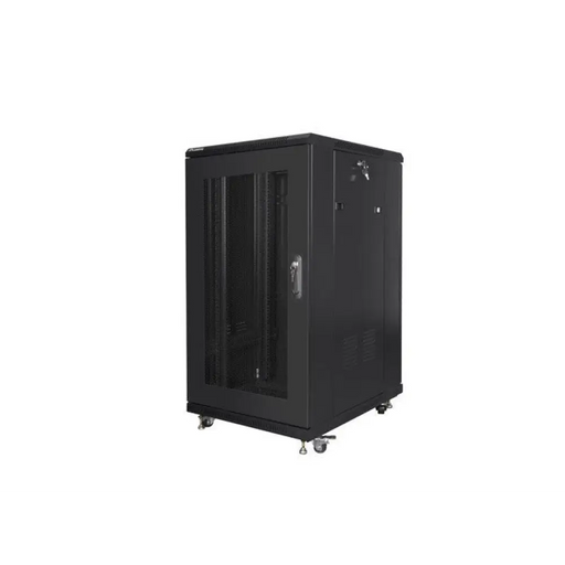 Lanberg стелаж шкаф 19’’ свободно стоящ 22U/600x800 (плосък