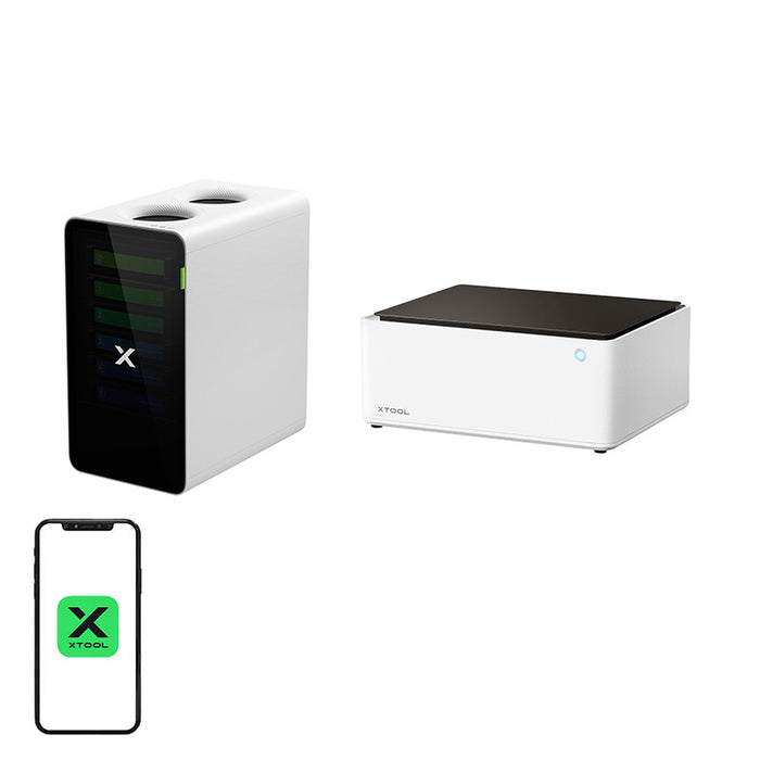 2в1 уред за лазерно гравиране xTool M1, 10W, + xTool SafetyPro™ AP2