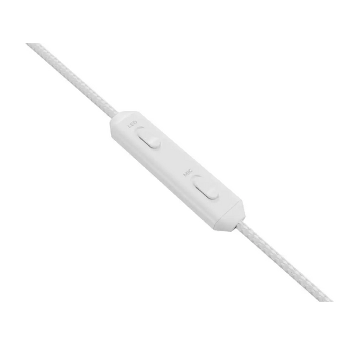 Слушалки Genesis Neon 613 G2 с микрофон RGB осветление Бяло