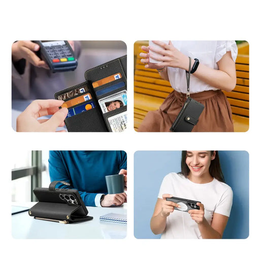 Кожен калъф Dux Ducis Lawa за Samsung Galaxy S25 Ultra