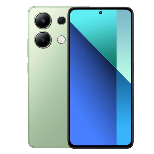 Смартфон Xiaomi Redmi Note 13, 4G, Dual SIM, 8GB RAM, 256GB, зелен, със зарядно