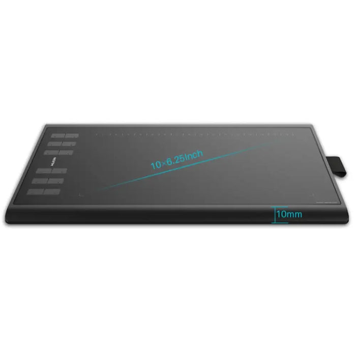 Графичен таблет HUION H1060P 5080 lpi 250 x 160 mm USB Черен