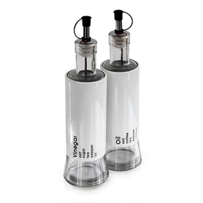 БУТИЛКИ ЗА ОЛИО И ОЦЕТ 320ML 2-КА БЯЛО HORECANO