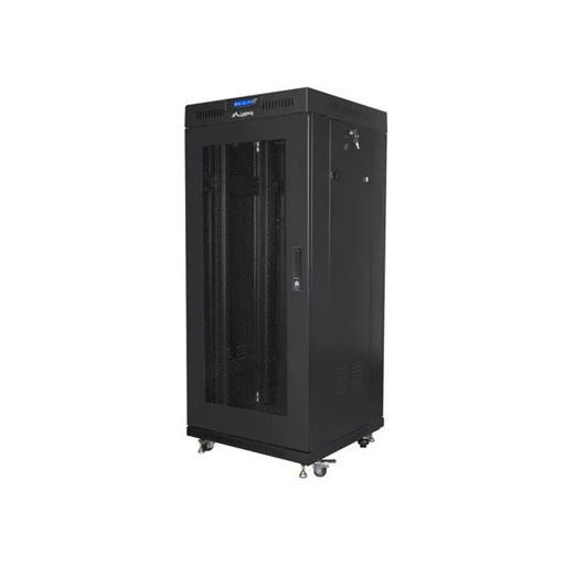 Lanberg стелаж шкаф 19’’ свободно стоящ 27U/600x600 (плосък