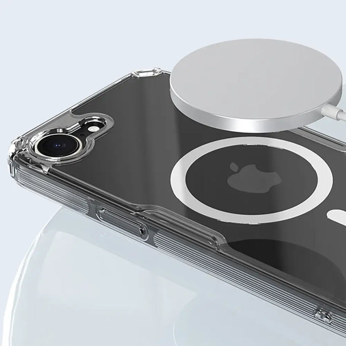 Магнитен калъф Nillkin Nature Pro за iPhone 16e - прозрачен