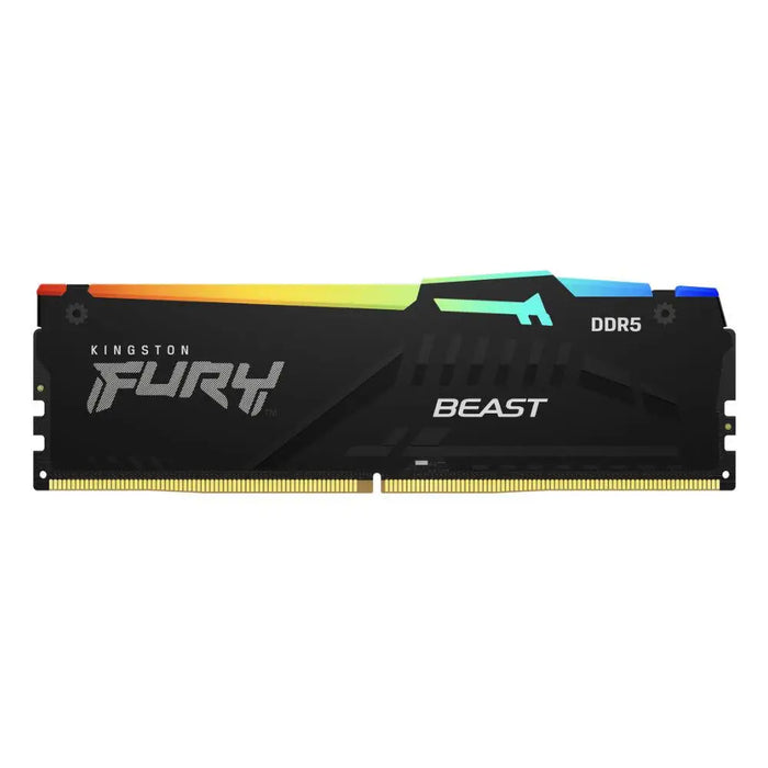 Памет Kingston FURY Beast Black RGB 64GB(2x32GB) DDR5