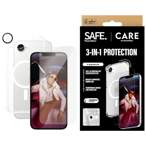 Защитен комплект CARE by PanzerGlass Fashion 3in1 Case