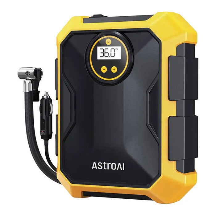 Преносим компресор за гуми AstroAI CZK-3674 12V 100PSI 15A