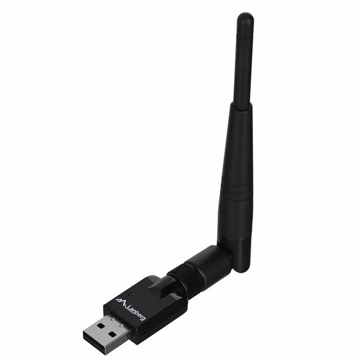Lanberg USB адаптер безжична мрежова карта nc-0150-we n150