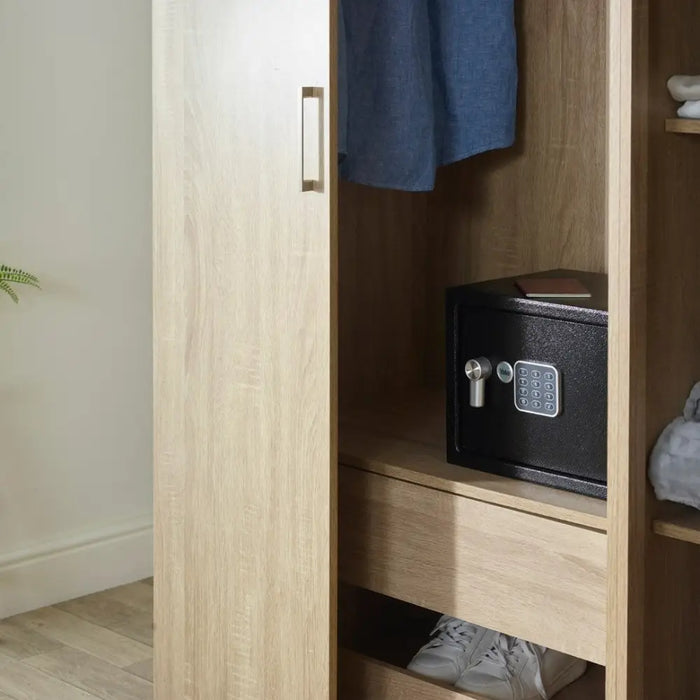 Свободно стоящ сейф Yale YSV/250/DB2 16,3 л стоманено черен