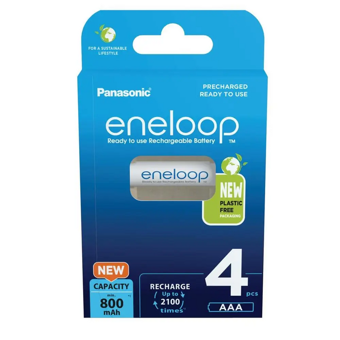 Акумулаторни батерии PANASONIC ENELOOP AAA 800 mAh 4 szt