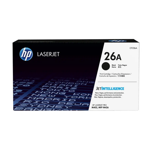Черна оригинална тонер касета HP LaserJet 26A