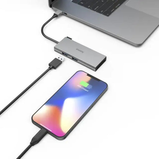 6-портов хъб USB-C HAMA Multiport 2 x USB-A USB-C