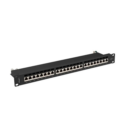 Пач панел Lanberg 24 порта 1U 19’’ CAT.7 ftp с кабелен