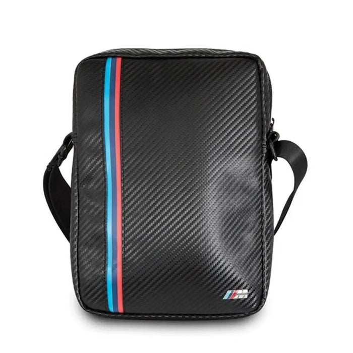 Чанта за таблет BMW Carbon / Tricolor Stripe 8’’ - черна