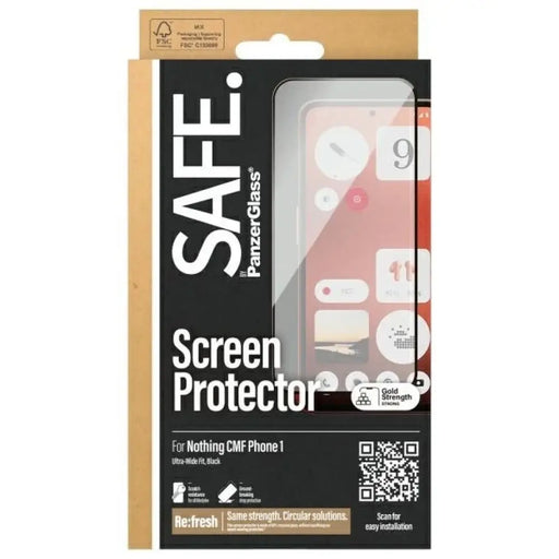 БЕЗОПАСНО от PanzerGlass Screen Protection Ultra-Wide Fit