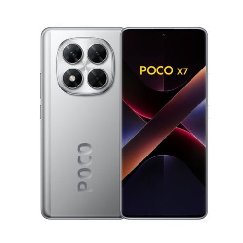 Смартфон Poco X7, 5G, Dual SIM, 12GB RAM, 512GB, сребрист