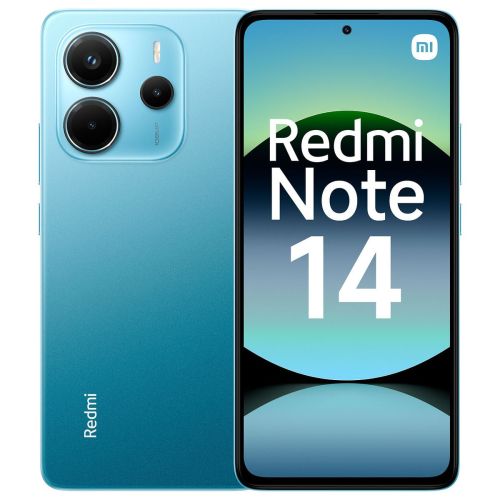 Смартфон Xiaomi Redmi Note 14, 4G, Dual SIM, 8GB RAM, 256GB, син