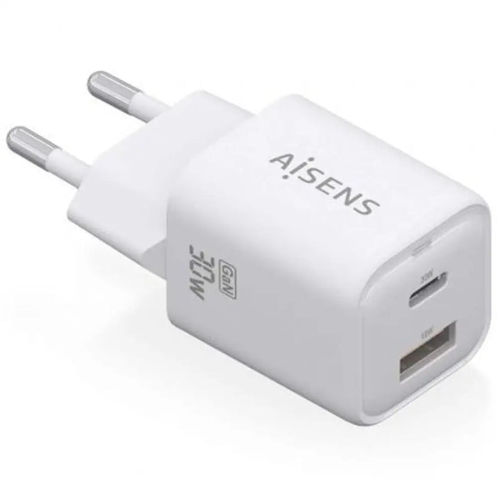 Зарядно за стена Aisens ASCH-30W2P020-W Бял 30 W (1 броя)